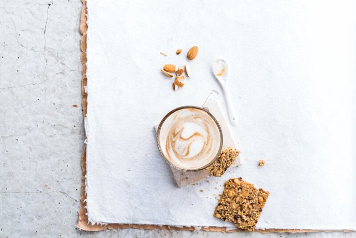 Latte Macchiato au lait d’amande