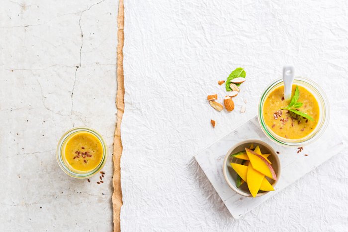 Smoothie Banane Mangue