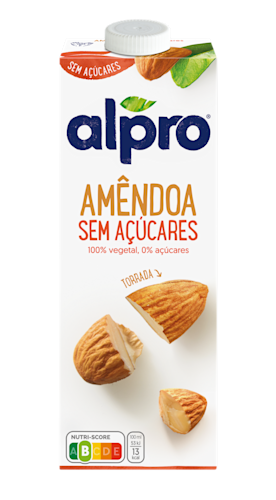 Bebida de Amêndoa Sem Açúcar