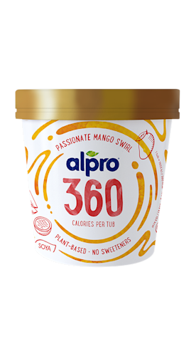Alpro 360 Passionate Mango Swirl Ice Cream