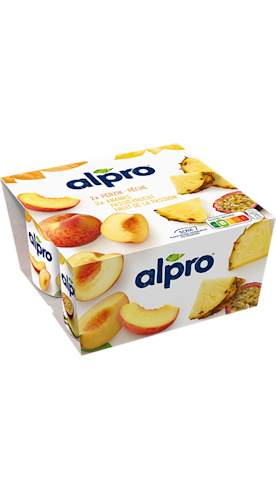 Pêche & Ananas avec Fruits de la passion