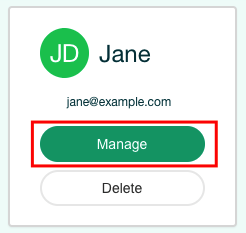 Manage User - Referred