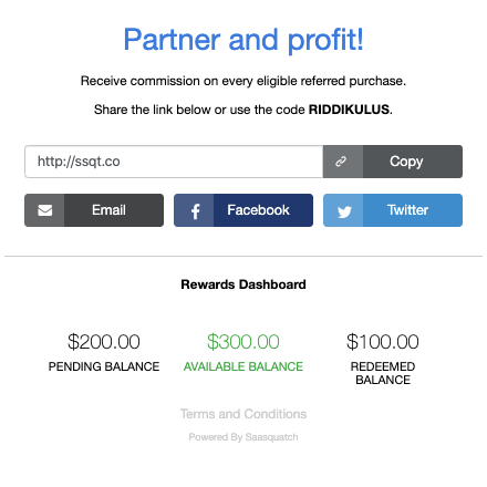 The Partner Widget
