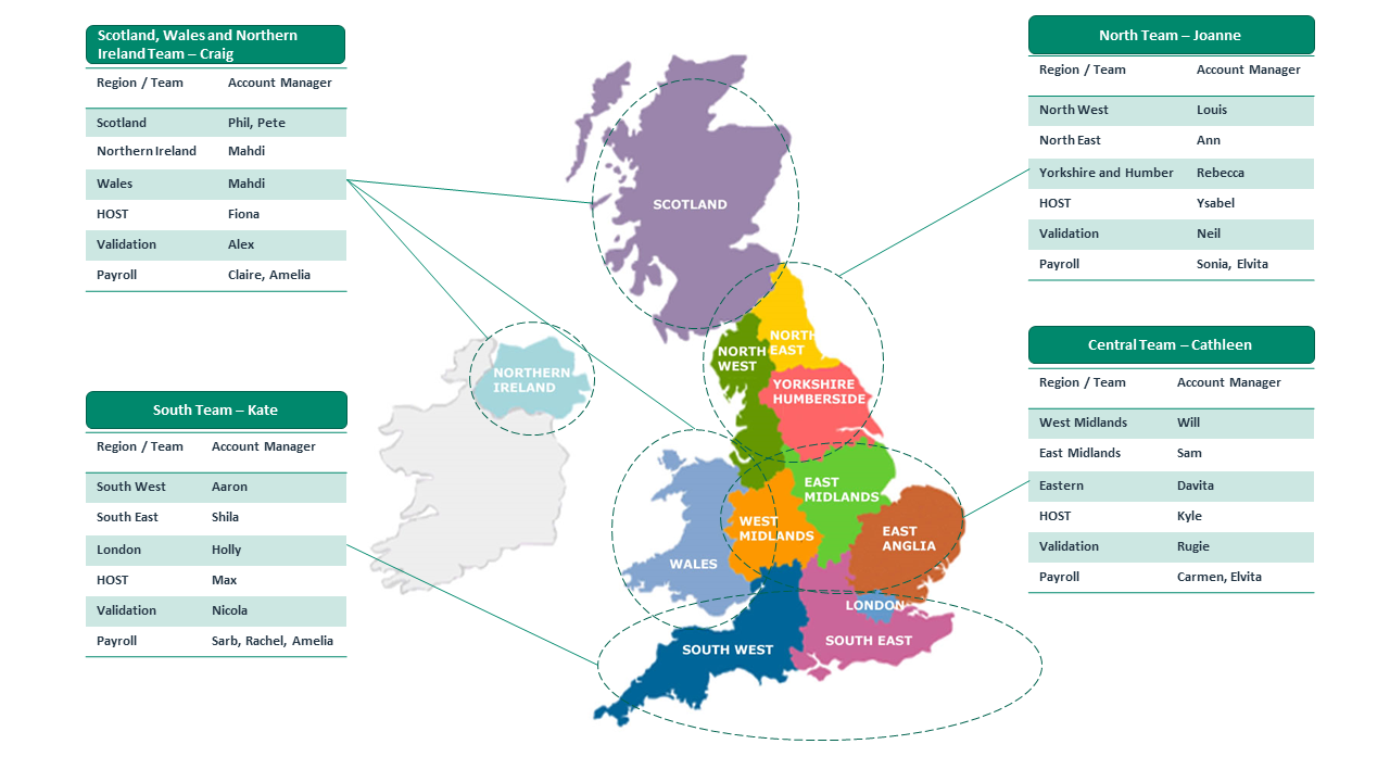 Contact us map