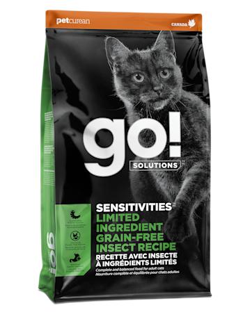Go! Solutions Sensitivities Limited Ingredient Grain-Free Insect Recipe for cats