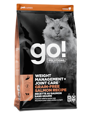Go! Weight Management + Joint Care Grain-Free Salmon cat food