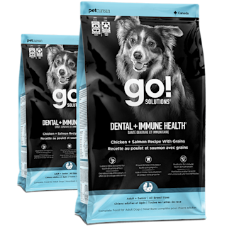 Go! Solutions Dental + Immune Health Chicken + Salmon Recipe for dogs