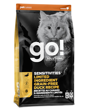 Go! Solutions Sensitivities Limited Ingredient Grain-Free Duck Recipe for cats
