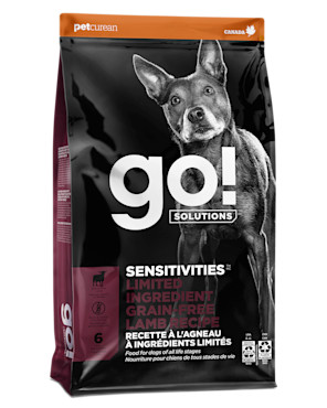 Go! Solutions Sensitivities Grain-Free Lamb dry dog food
