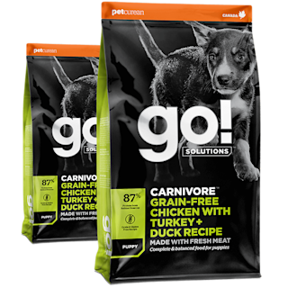 Go! Solutions kibble recipes for puppies