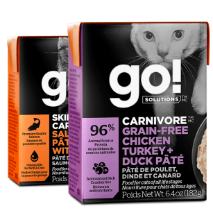 GO! SOLUTIONS wet food Tetra Paks for cats