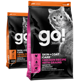 GO! SOLUTIONS SKIN + COAT CARE dry food recipes for cats