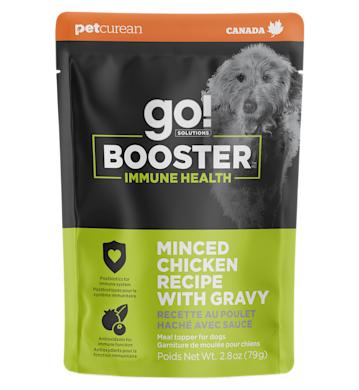 Go! Booster Immune Health Minced Chicken Recipe with Gravy for Dogs