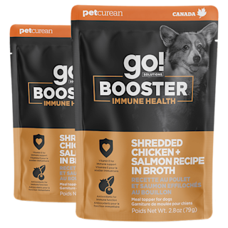 Go! Solutions Booster Immune Health Chicken + Salmon dog food topper