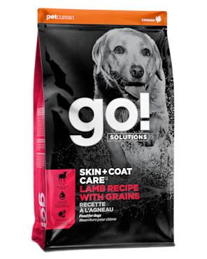 Go! Solutions Skin + Coat Care含谷物的羊肉配方