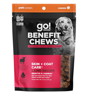 Go! Benefit Chews Skin + Coat Care Lamb Recipe