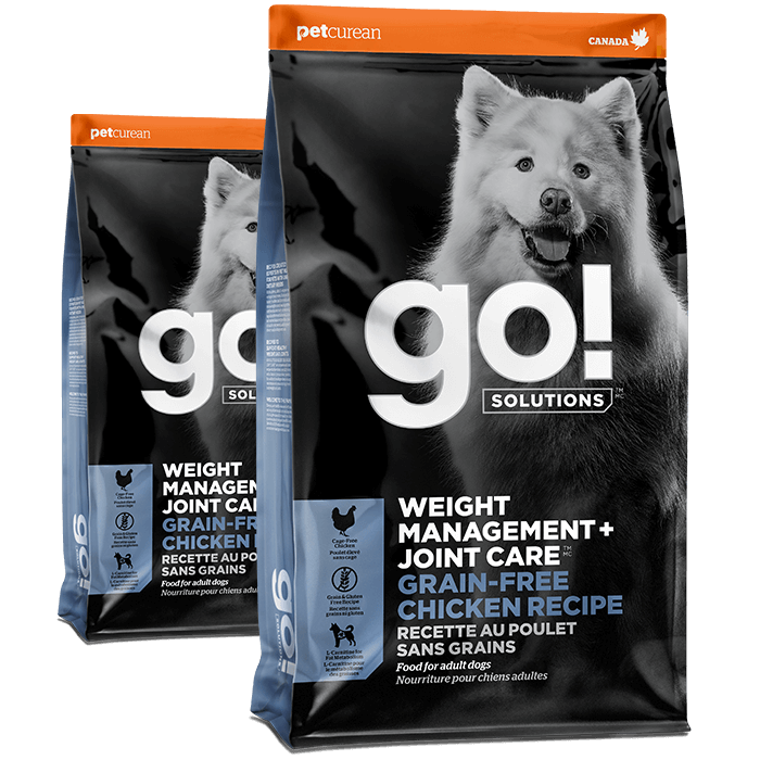 Go! Solutions Weight Management + Joint Care Grain-Free Chicken Recipe for Dogs