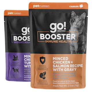Go! Booster cat food toppers