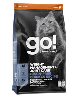 Go! Solutions Weight Management + Joint Care Chicken dry cat food