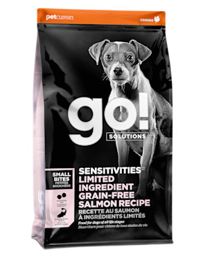 Go! Solutions Sensitivities מתכון סלמון בכדורי אוכל קטנים ללא גרעינים מוגבל ברכיבים