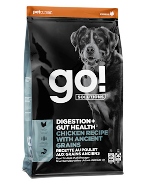 Go! Digestion + Gut Health Chicken with Ancient Grains dog food