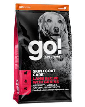 Go! Solutions Skin + Coat Care Lamb Recipe with Grains for Dogs