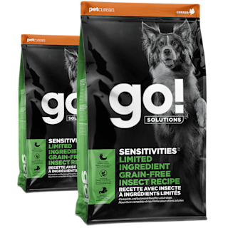 Go! Solutions Sensitivities Limited Ingredient Grain-Free Insect Recipe for dogs