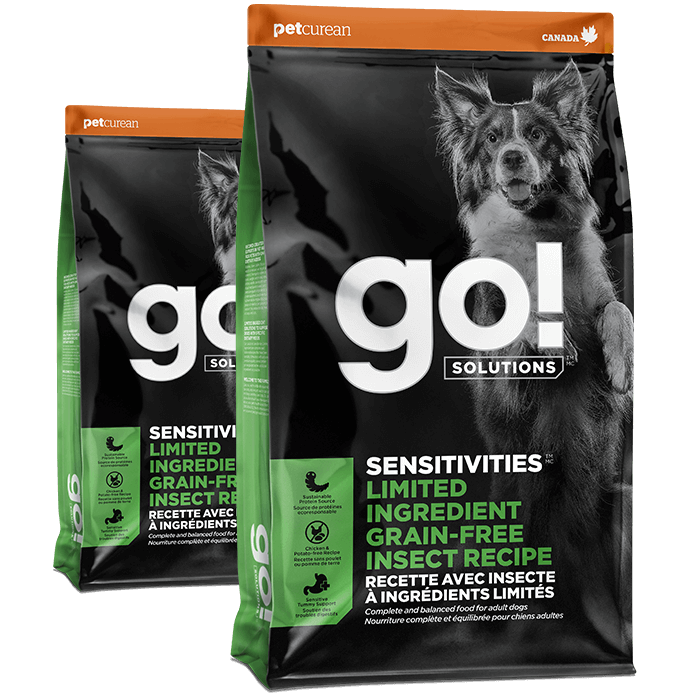 Go! Solutions Sensitivities Limited Ingredient Grain-Free Insect Recipe for dogs