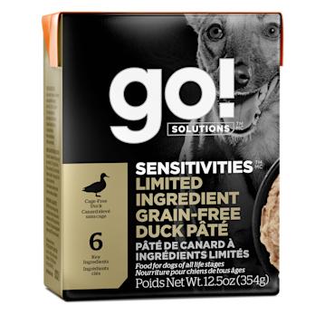 Go! Solutions Sensitivities Limited Ingredient Grain-Free Duck Pâté for Dogs