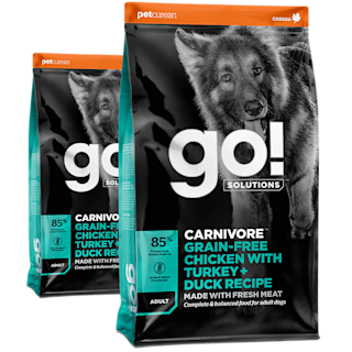 Go! Solutions Carnivore dry food recipes for dogs