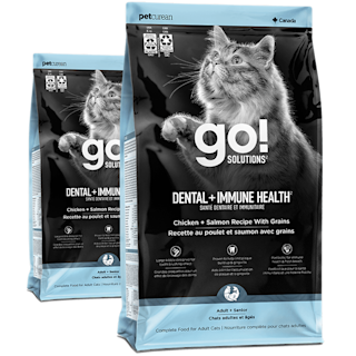 Go! Solutions Dental + Immune Health Chicken + Salmon Recipe for cats