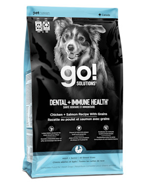 Go! Solutions Dental + Immune Health Chicken + Salmon Recipe for Dogs