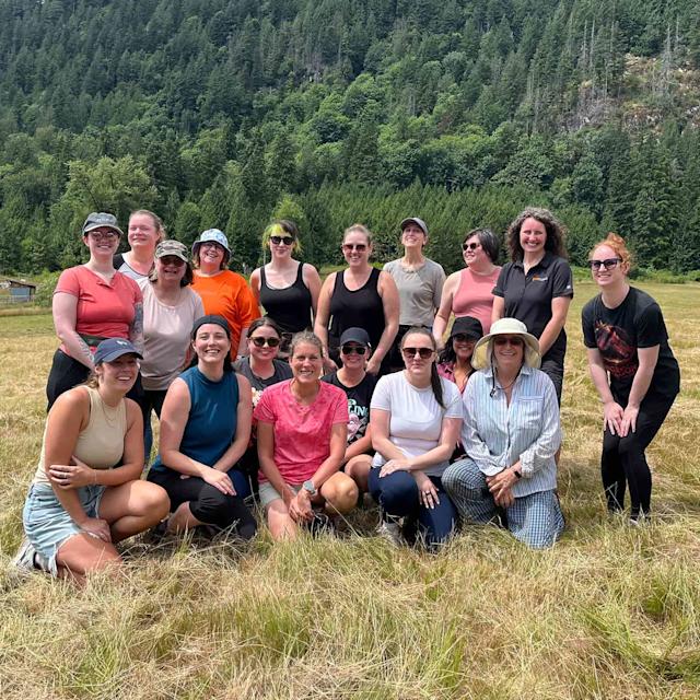 Petcurean team at PEACE Farm Sanctuary