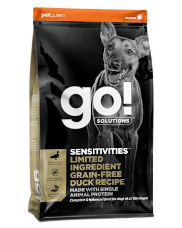 Go! Solutions Sensitivities Limited Ingredient Grain-Free Duck Recipe for Dogs