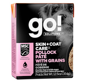 Go! Solutions Skin + Coat Care Pâté de goberge avec grains
