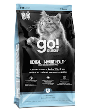 Go! Solutions Dental + Immune Health Chicken + Salmon Recipe for Cats