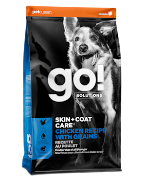 Go! Solutions Skin + Coat Care含谷物的鸡肉配方