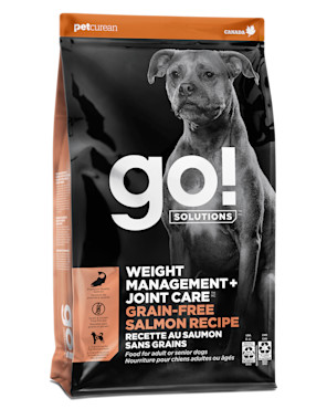 Go! Weight Management + Joint Care Grain-Free Salmon dog food