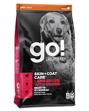 Go! Solutions Skin + Coat Care Lamb Recipe with Grains