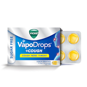 16 Lozenges, Lemon Menthol Sugar Free