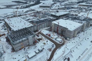 Alzey Baustelle Winter 2025