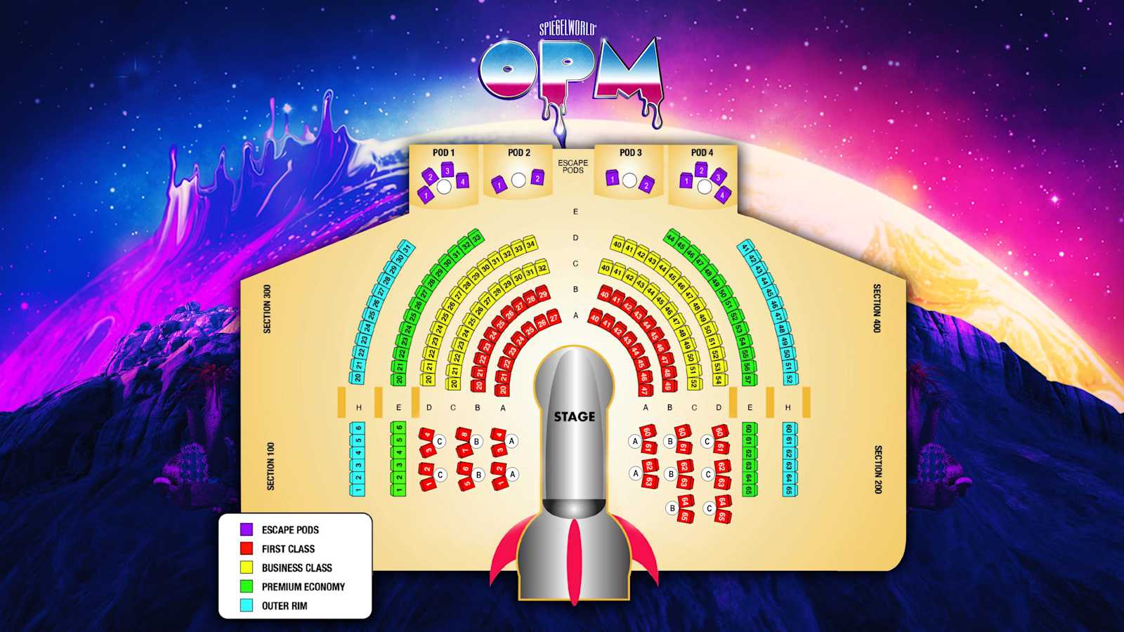 OPM updated map