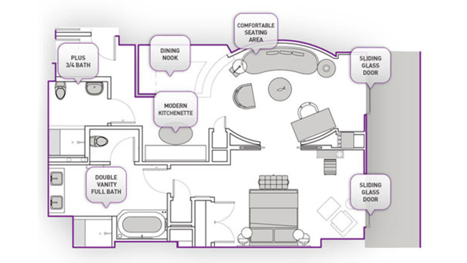 Terrace Suite updated floor plan 8.24.22