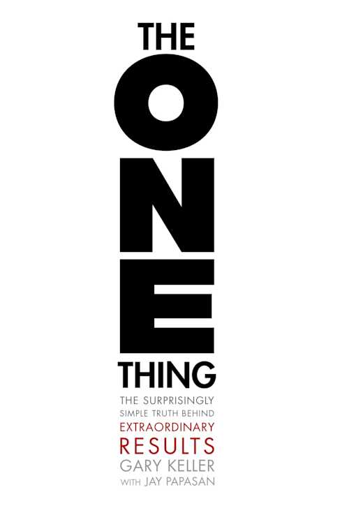 Buy The One Thing on Amazon