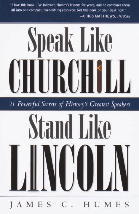 Buy Speak Like Churchill, Stand Like Lincoln on Amazon