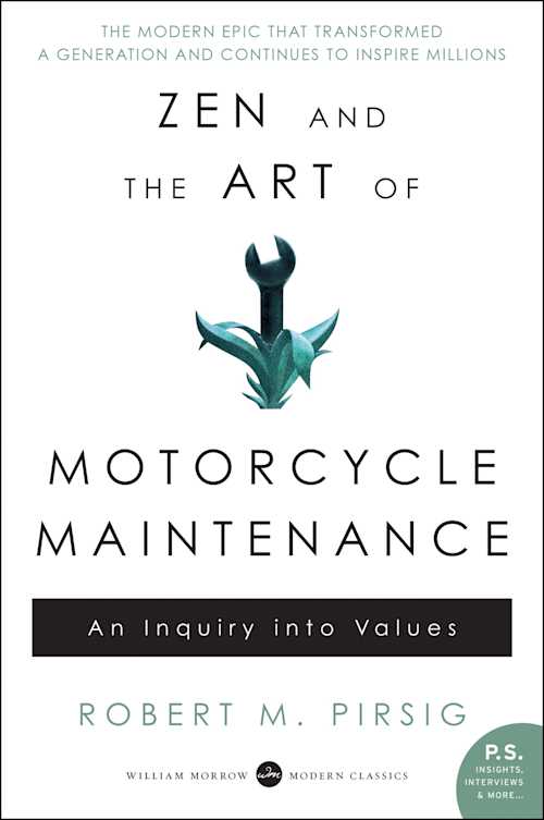 Buy Zen and the Art of Motorcycle Maintenance on Amazon