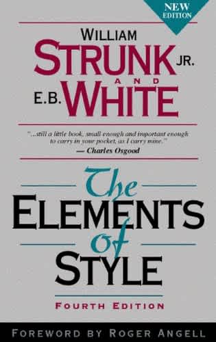 Buy The Elements of Style on Amazon
