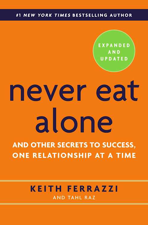 Buy Never Eat Alone on Amazon