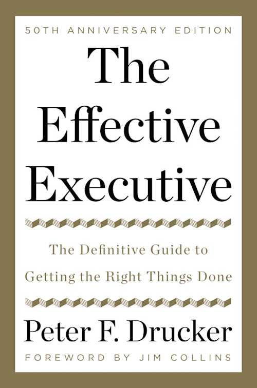 Buy The Effective Executive on Amazon