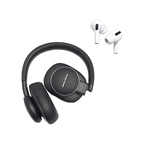 kuvitus kuva aiheesta Bluetooth-kuulokkeet